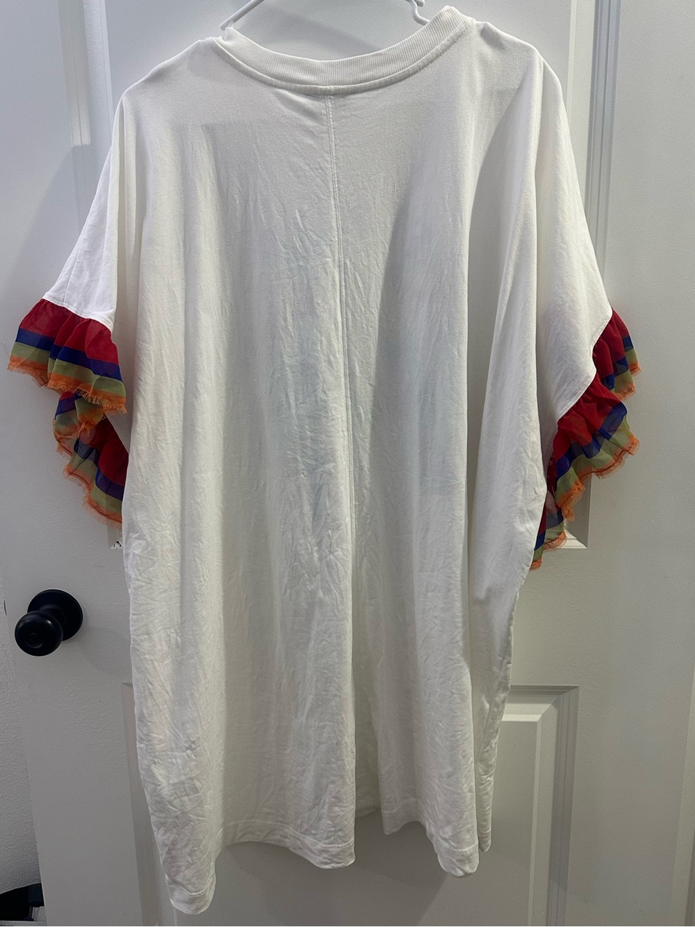 Anthropologie Celandine Toucan Graphic Shirt Dress Cover Up Size Large NWT - Picture 8 of 11